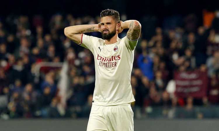 Milan, Giroud: 'Scudetto? L’Inter non è affondata, un pericolo come Napoli e Juve'