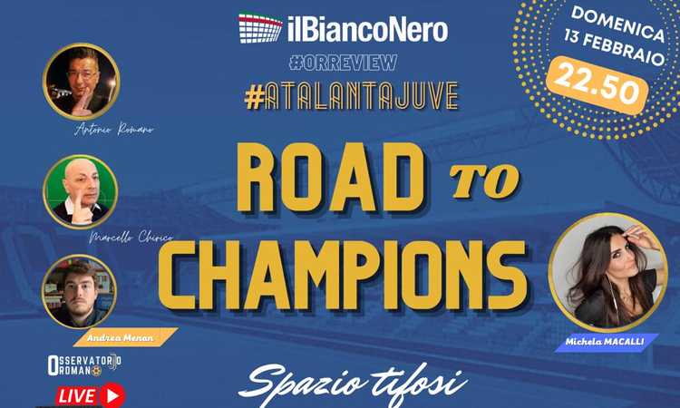 OR LIVE: tutti i commenti post Atalanta-Juve con Chirico e Menon