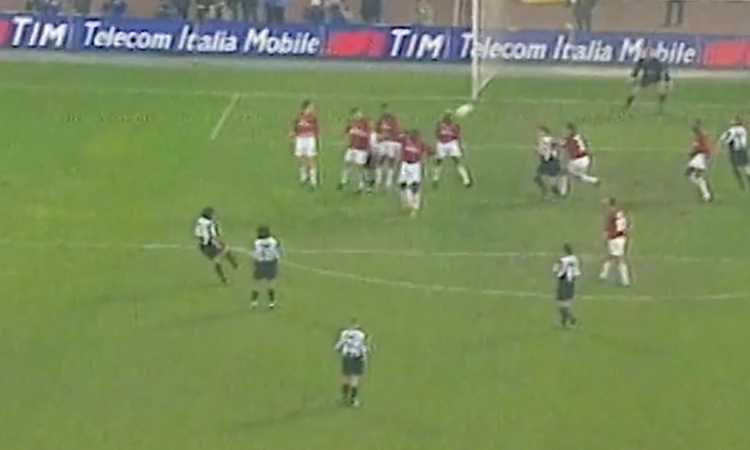 Goal of the day: che punizione di Del Piero contro il Milan! VIDEO