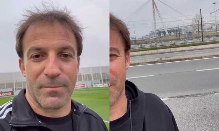 Alla fine è tornato: Del Piero, VIDEO dalla Continassa!