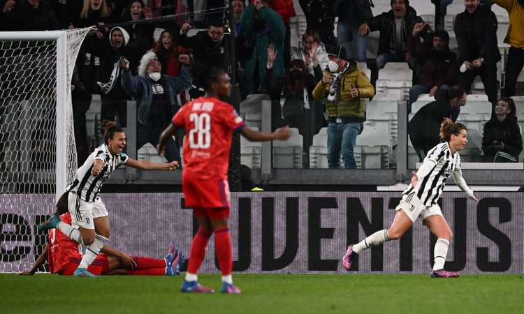 UWCL, la Juve Women è arrivata allo stadio