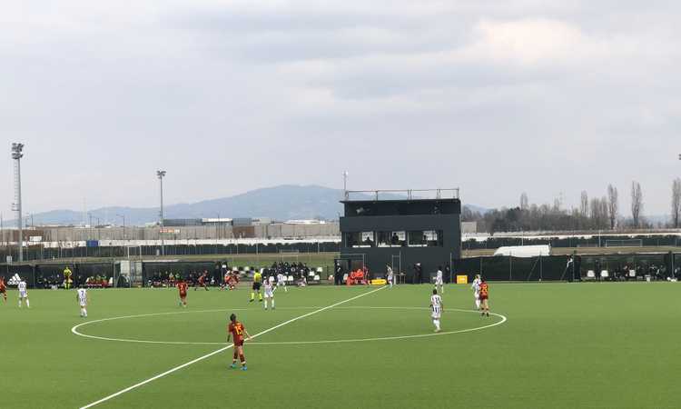 Juventus Women-Roma 1-1: all'autorete di Soffia risponde Lazaro