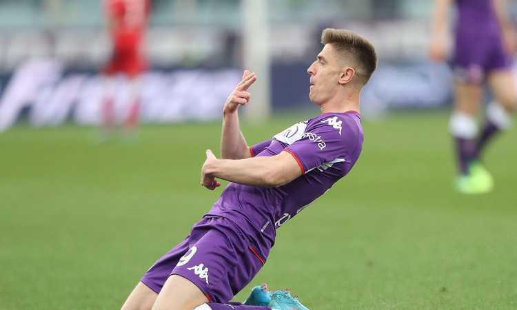 Verso Juve-Fiorentina: le condizioni di Piatek 