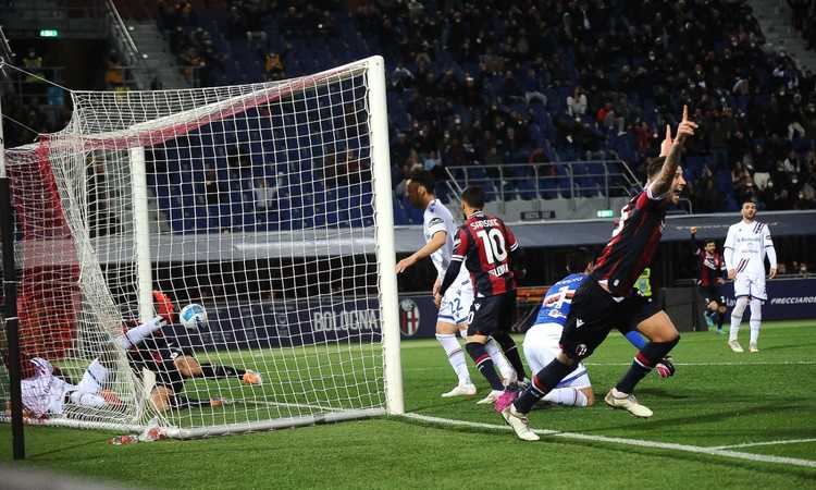 Serie A: Bologna-Samp 2-0 grazie a un super Arnautovic, che ora punta la Juve