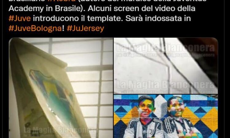Juve, una nuova maglia con il Bologna: il designer Kobra presenta il nuovo kit