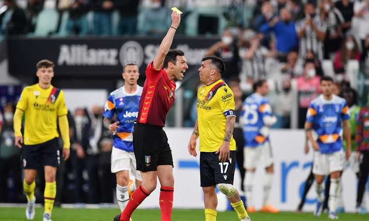 L'ex arbitro sugli episodi di Juve-Bologna: 'Era difficile capire se fosse dentro o fuori dall'area'