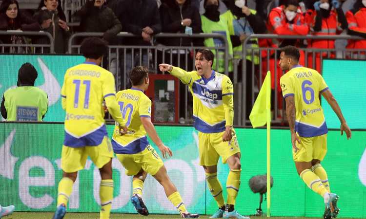 Juve, i più acclamati all'allenamento sono stati Vlahovic e Dybala