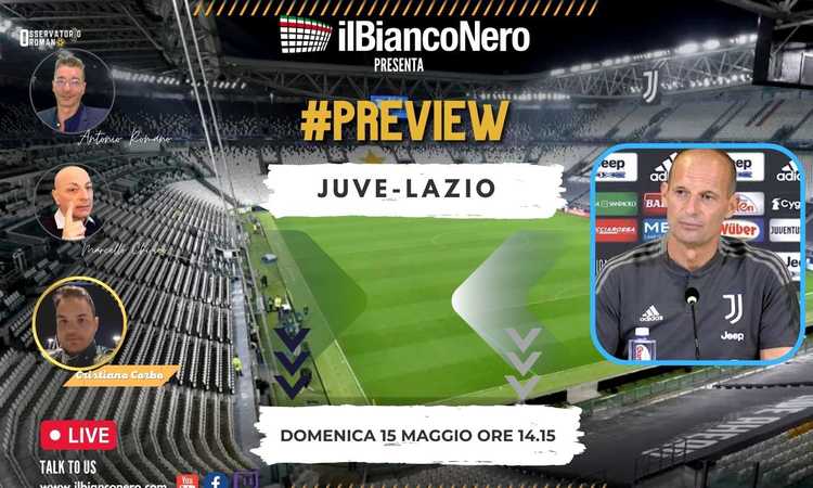 OR LIVE: Juve-Lazio e non solo, il post conferenza di Allegri