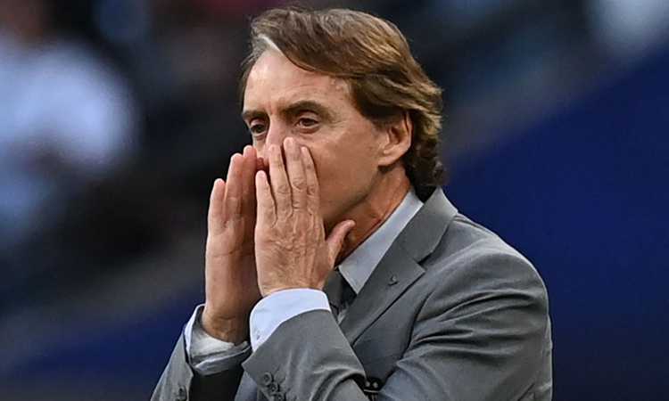 Mancini: 'Nel primo tempo partita equilibrata'