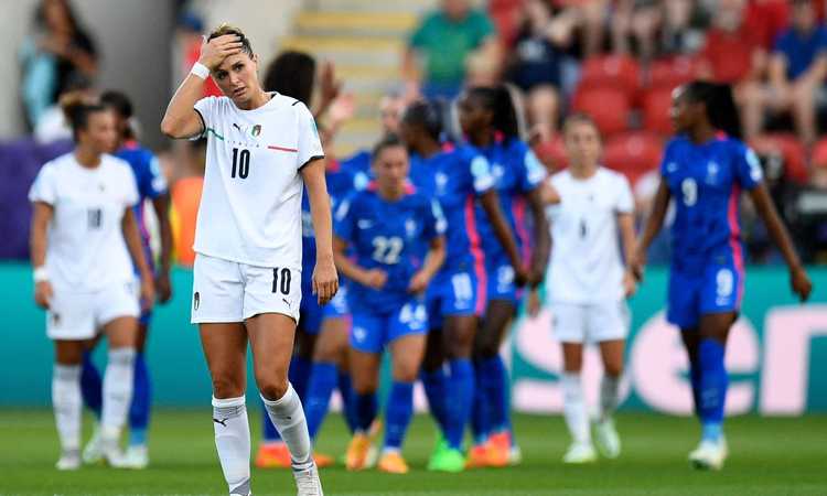 Italia Femminile, l'esordio a Euro2022 è una disfatta: la Francia si dimostra superiore con una manita