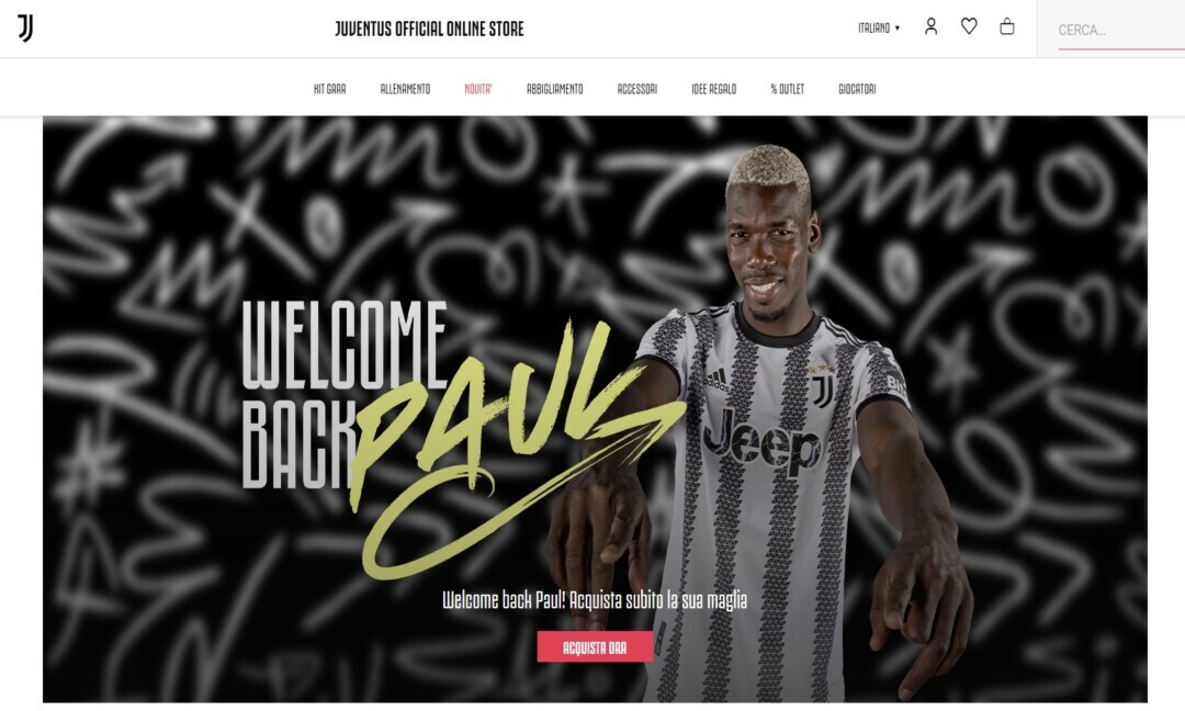 Pogba, la Juve lo presenta sullo store UFFICIALE: prende la 10, le FOTO