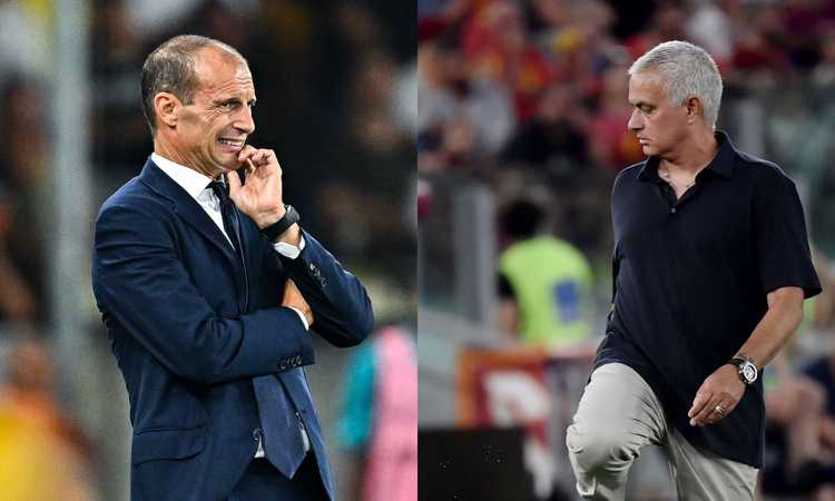 Juve, il retroscena sul rapporto Allegri-Mourinho