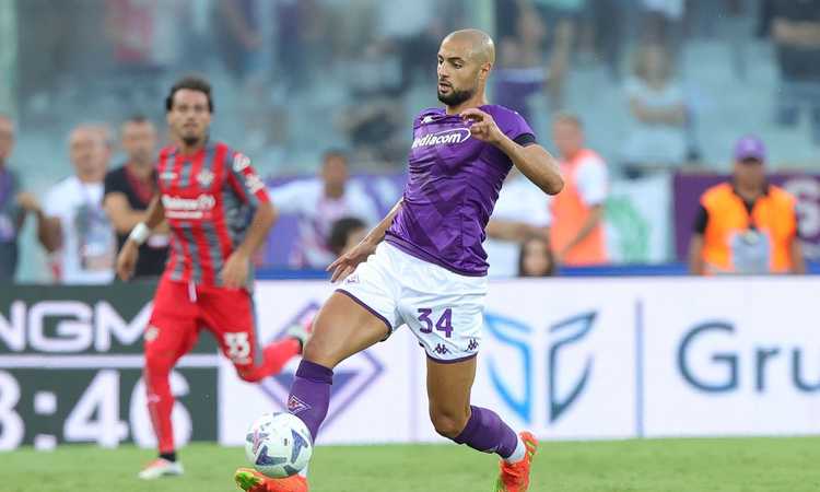 Mercato Juve: Amrabat non si muove da Firenze, la situazione 