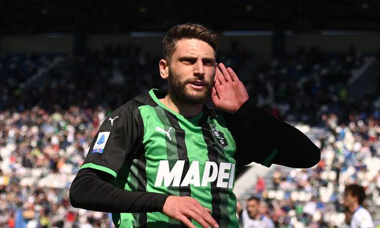 Verso Juve-Sassuolo, pericolo Berardi per i bianconeri: i numeri