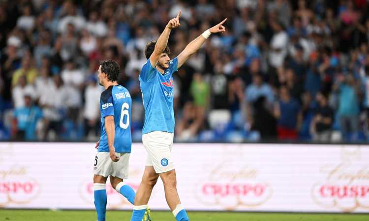 Napoli, Kvaratskhelia può diventare il primo della storia contro la Juve in un dato 