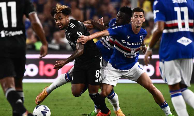 Sampdoria-Juve, TOP e FLOP al 45': brividi per Bremer, McKennie vaga senza meta 