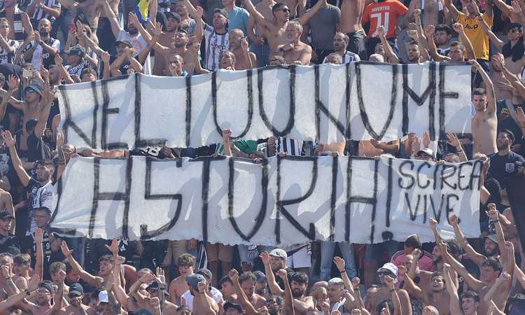 Fiorentina-Juve, lo striscione per Scirea 