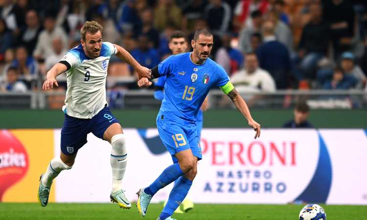Italia-Inghilterra 1-0, le PAGELLE: Bonucci, perché? Eurogol di Raspadori