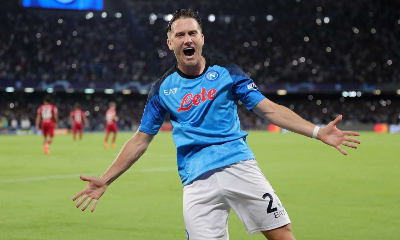 Giuntoli-Juve, il Napoli ha provato a infilare Zielinski nella trattativa:  il retroscena