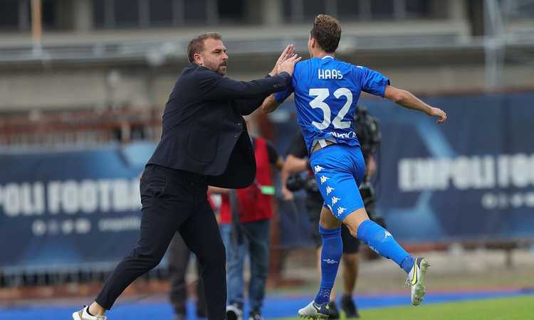 Empoli, tre assenti e un rientro verso la Juve