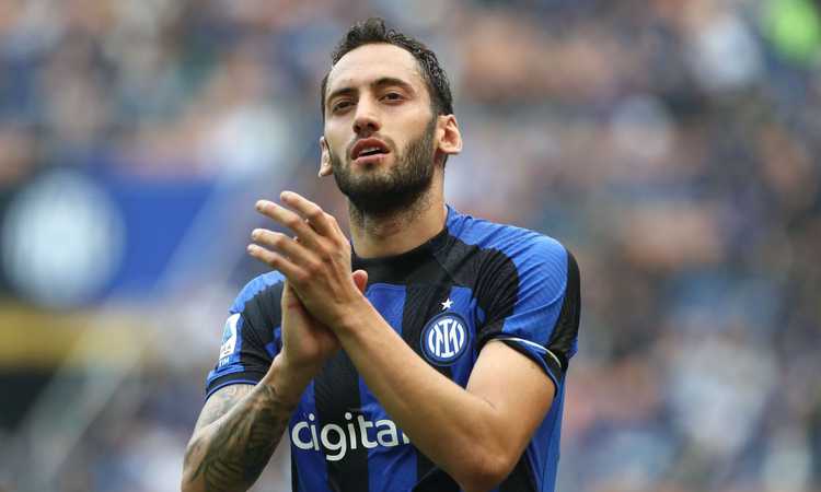 Inter, giallo 'tattico' per Calhanoglu? Il dubbio dei tifosi