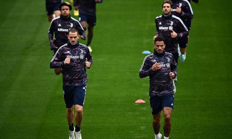 Juve, l'allenamento verso il Friburgo: Chiesa c'è, Di Maria a parte. Le ultime su Bremer e Bonucci FOTO e VIDEO