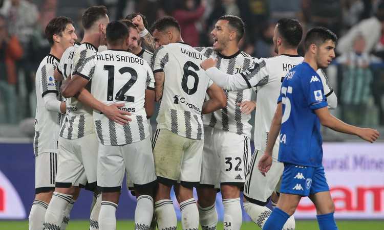 Juve-Empoli, le pagelle dei giornali: non solo Vlahovic, c'è un'altra insufficienza. Super Danilo, quanti 7!