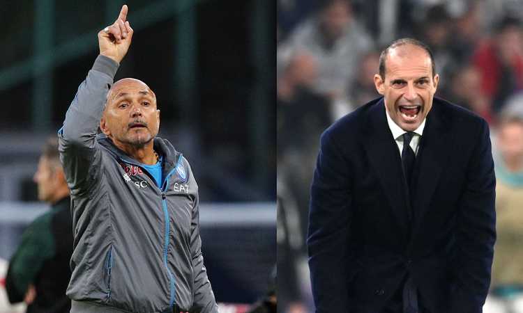 Verso Napoli-Juve: la statistica che Allegri vuole invertire con Spalletti