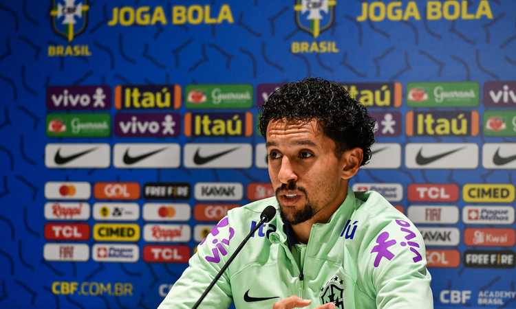 Marquinhos: ‘Che bella la Continassa, ha tutto quello che cercavamo. Bremer qui per quanto fatto alla Juve, Danilo e Alex Sandro...’