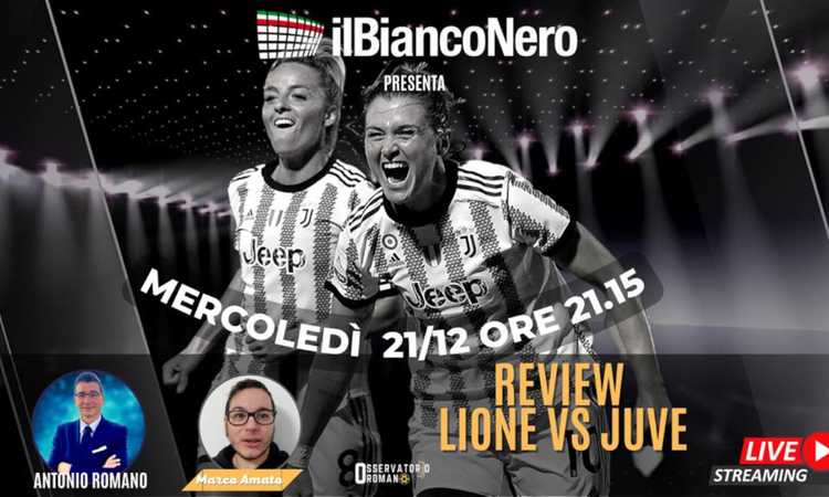 OR LIVE: il post Lione-Juventus Women 