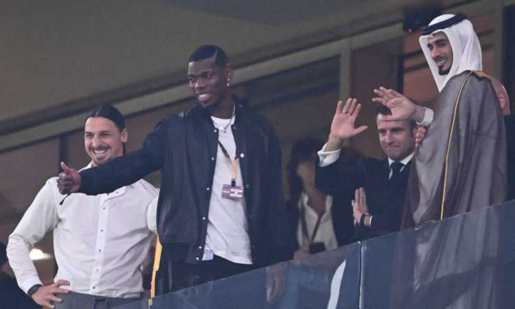 Juve, tira e molla concluso: Pogba a Doha per Argentina-Francia, la FOTO