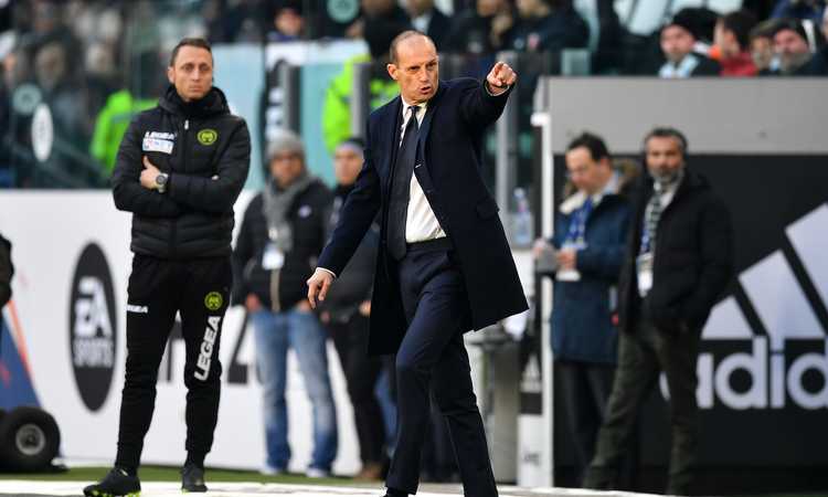 Il commento: 'Juve senza gioco, Allegri non contempla...'