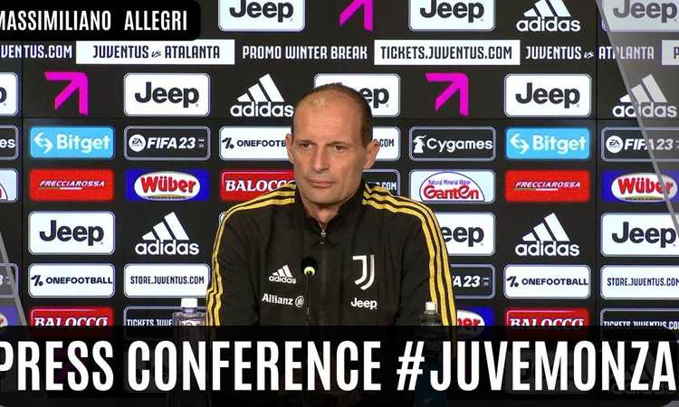 Conferenza Allegri: 'Abbiamo 38 punti sul campo, Chiesa out' VIDEO