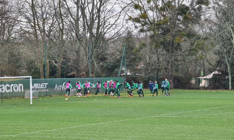 L'allenamento del Nantes alla vigilia del match con la Juve VIDEO