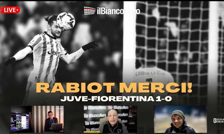 OR LIVE, Corbo: 'Vittoria della Juve meritata, ma rimane un dubbio'