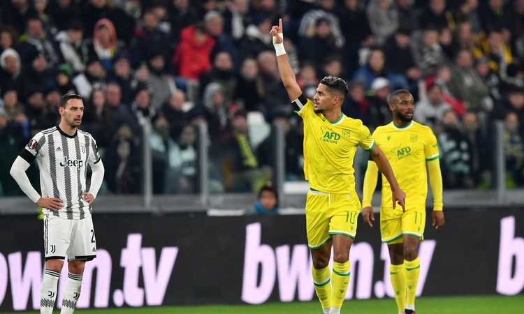 Juve, che beffa all'andata contro il Nantes: il dato incredibile