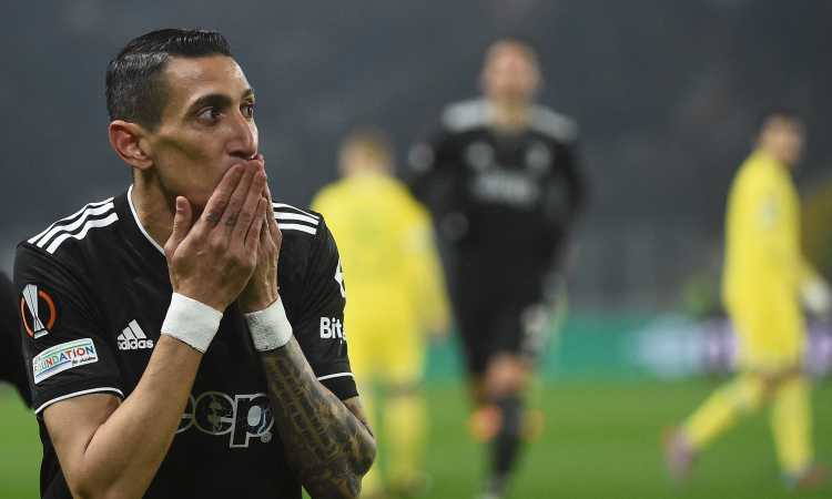 Nantes-Juve, TOP e FLOP al 45': Di Maria prende per mano la squadra