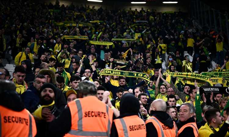 Nantes, dalla curva l'attacco alla Juve: 'Imbrogli, trucchi e repressione' FOTO