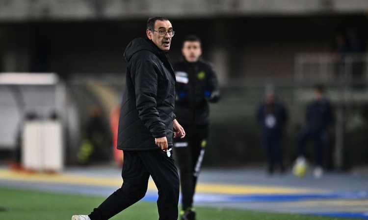 Serie A, Sarri frena ancora: 1-1 tra Verona e Lazio