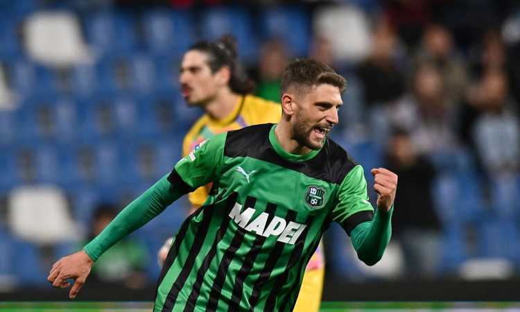 La Juve spinge per Berardi: la nuova offerta e l'idea di una contropartita, il punto 