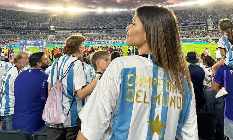 Juve, Di Maria e Paredes in campo, Jorgelina e Camila ancora in festa per l'Argentina: tutte le FOTO