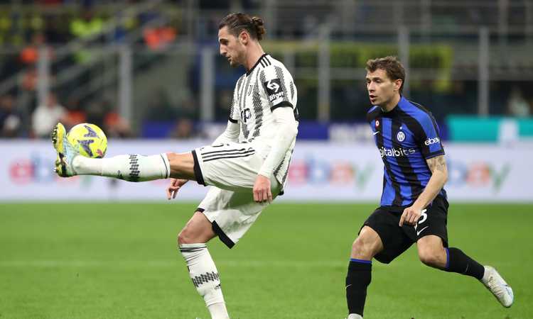 Juve-Inter, le pagelle di Rabiot: 'al piccolo trotto ma...'