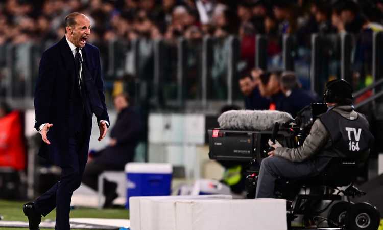 Allegri a DAZN: 'Rimonta difficile, prima o poi vinceranno davanti. Del Piero in società? Già fatico a fare la formazione...'