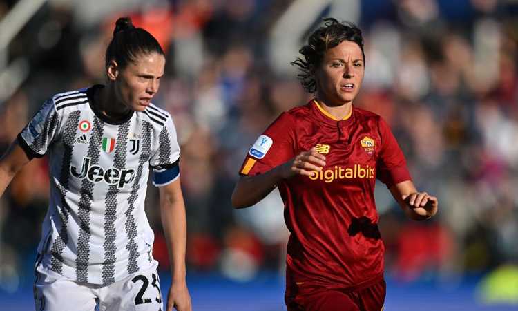 Roma-Juve Women 3-2 le PAGELLE: Nystrom invisibile, Grosso ci prova, la difesa...