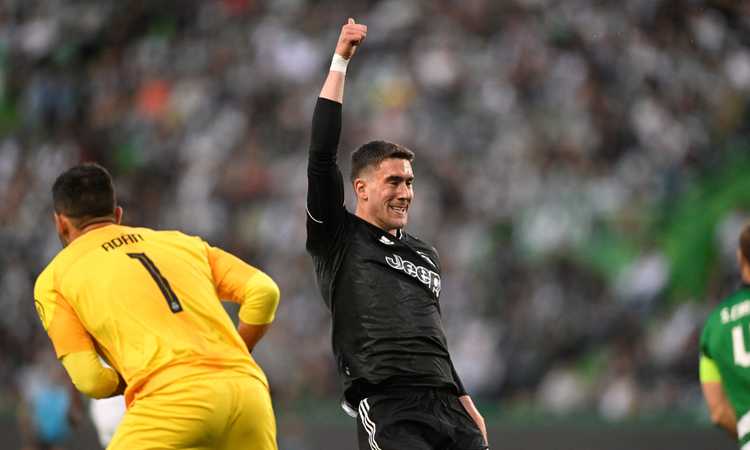 Sporting-Juve, TOP e FLOP al 45': Alex Sandro sbaglia, Vlahovic fatica ancora