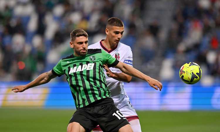 Berardi, niente Coppa Italia con il Sassuolo: il motivo