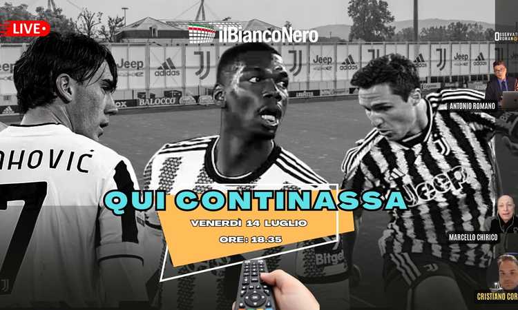 OR siamo LIVE con Chirico e Corbo dalla Continassa per le ultime notizie sulla Juve