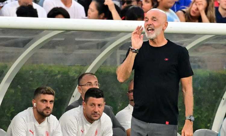 Juve-Milan, Pioli: 'Non è un passo indietro. chi è partito oggi si allena solo da sette giorni'