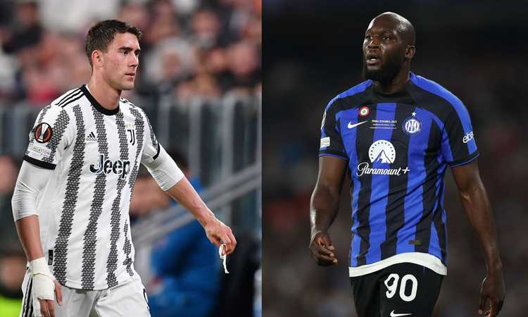 Juve, Vlahovic in campo: 'Ma avrà l'ombra di Lukaku'