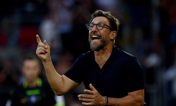 Frosinone, Di Francesco: 'Per 20 minuti abbiamo tenuto la Juve dietro, peccato, potevamo segnare il 2-1'